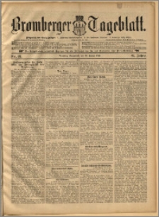 Bromberger Tageblatt. J. 21, 1897, nr 19