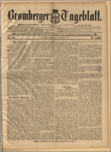 Bromberger Tageblatt. J. 21, 1897, nr 20