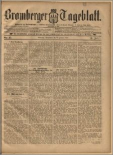 Bromberger Tageblatt. J. 21, 1897, nr 43