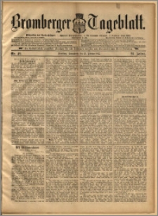 Bromberger Tageblatt. J. 21, 1897, nr 49