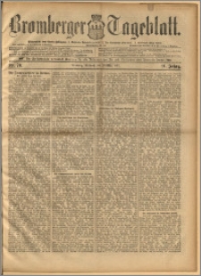 Bromberger Tageblatt. J. 21, 1897, nr 70