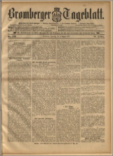 Bromberger Tageblatt. J. 21, 1897, nr 178