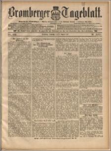 Bromberger Tageblatt. J. 21, 1897, nr 190