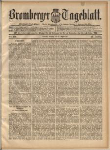 Bromberger Tageblatt. J. 21, 1897, nr 191