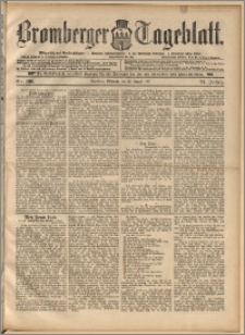 Bromberger Tageblatt. J. 21, 1897, nr 198