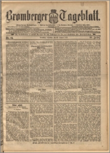 Bromberger Tageblatt. J. 22, 1898, nr 13