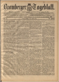 Bromberger Tageblatt. J. 22, 1898, nr 14