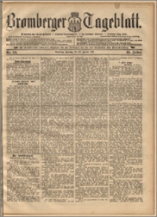 Bromberger Tageblatt. J. 22, 1898, nr 20