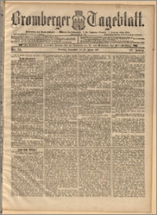 Bromberger Tageblatt. J. 22, 1898, nr 24