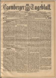 Bromberger Tageblatt. J. 22, 1898, nr 34