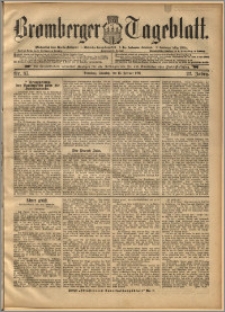 Bromberger Tageblatt. J. 22, 1898, nr 37
