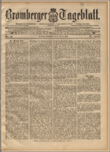 Bromberger Tageblatt. J. 22, 1898, nr 40