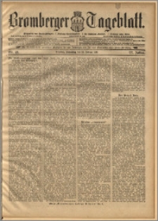 Bromberger Tageblatt. J. 22, 1898, nr 46