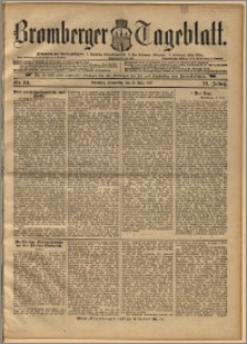 Bromberger Tageblatt. J. 22, 1898, nr 64