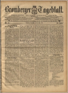 Bromberger Tageblatt. J. 22, 1898, nr 70