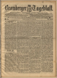 Bromberger Tageblatt. J. 22, 1898, nr 73