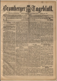 Bromberger Tageblatt. J. 22, 1898, nr 90