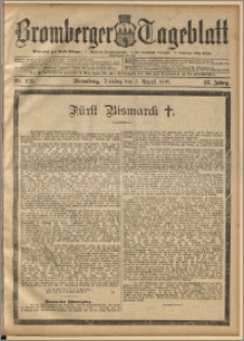 Bromberger Tageblatt. J. 22, 1898, nr 178