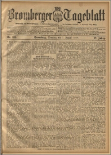 Bromberger Tageblatt. J. 22, 1898, nr 183