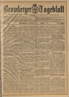 Bromberger Tageblatt. J. 22, 1898, nr 185