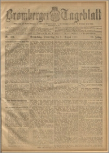 Bromberger Tageblatt. J. 22, 1898, nr 186