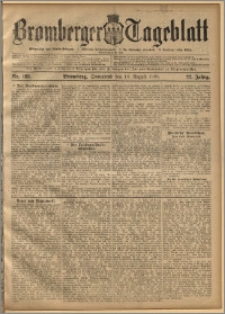 Bromberger Tageblatt. J. 22, 1898, nr 188