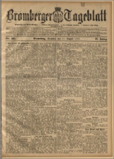 Bromberger Tageblatt. J. 22, 1898, nr 189