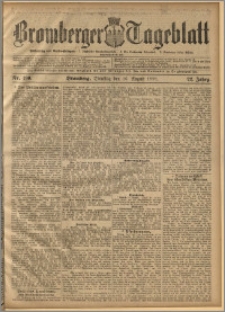 Bromberger Tageblatt. J. 22, 1898, nr 190