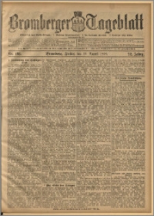 Bromberger Tageblatt. J. 22, 1898, nr 193