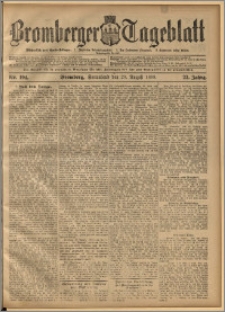 Bromberger Tageblatt. J. 22, 1898, nr 194