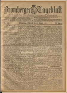 Bromberger Tageblatt. J. 22, 1898, nr 197