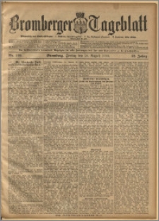 Bromberger Tageblatt. J. 22, 1898, nr 199