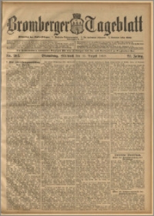 Bromberger Tageblatt. J. 22, 1898, nr 203