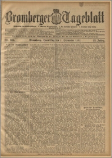 Bromberger Tageblatt. J. 22, 1898, nr 204