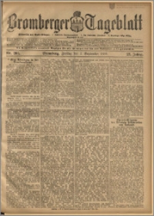 Bromberger Tageblatt. J. 22, 1898, nr 205