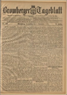 Bromberger Tageblatt. J. 22, 1898, nr 210