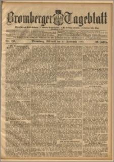 Bromberger Tageblatt. J. 22, 1898, nr 215