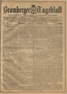 Bromberger Tageblatt. J. 22, 1898, nr 217