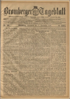 Bromberger Tageblatt. J. 22, 1898, nr 218