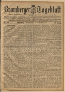 Bromberger Tageblatt. J. 22, 1898, nr 224
