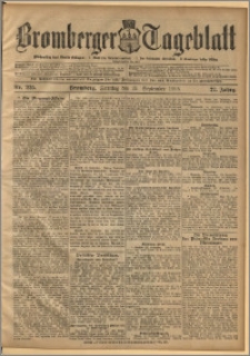 Bromberger Tageblatt. J. 22, 1898, nr 225