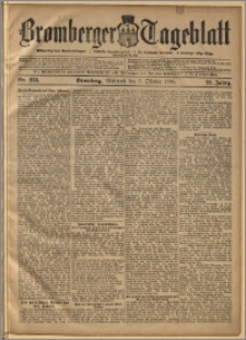Bromberger Tageblatt. J. 22, 1898, nr 233