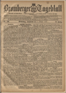 Bromberger Tageblatt. J. 22, 1898, nr 236