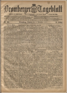Bromberger Tageblatt. J. 22, 1898, nr 261
