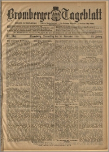 Bromberger Tageblatt. J. 22, 1898, nr 264