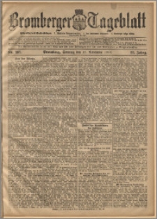 Bromberger Tageblatt. J. 22, 1898, nr 267