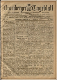 Bromberger Tageblatt. J. 22, 1898, nr 271