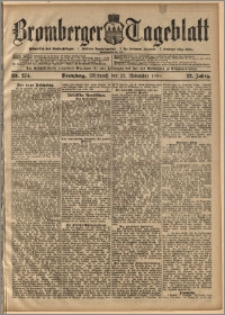 Bromberger Tageblatt. J. 22, 1898, nr 274