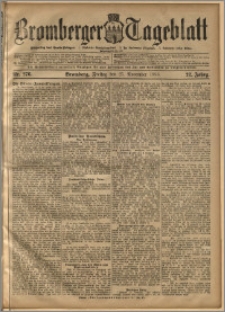 Bromberger Tageblatt. J. 22, 1898, nr 276