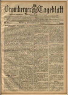 Bromberger Tageblatt. J. 22, 1898, nr 277